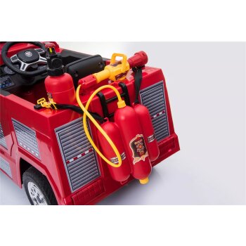 Kinderauto Feuerwehr Feuerwehrauto Kinderfahrzeug Kinder Elektroauto Kundenretoure