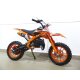 Pocketbike Dirtbike Pocket Cross 49cc Kindercross Crossbike KXD 701 Orange