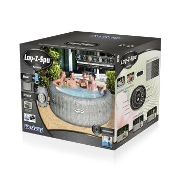 Bestway Whirlpool Lay-Z-Spa Honolulu Air Jet Pool 196x71 cm Wellness Heizung