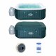 Bestway Whirlpool Lay-Z-Spa Ibiza Air Jet Pool 180x180x66 cm Wellness Heizung