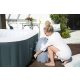 Bestway Whirlpool Lay-Z-Spa Ibiza Air Jet Pool 180x180x66 cm Wellness Heizung