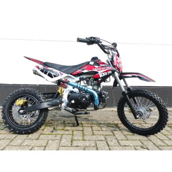 125ccm Dirtbike Pitbike KXD 607 4Takt Automatik 14/12 Enduro Cross Motorrad Orang