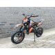 Pocketbike Dirtbike Pocket Cross 49cc Kinder Cross Crossbike KXD 708 Orange