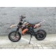 Pocketbike Dirtbike Pocket Cross 49cc Kinder Cross Crossbike KXD 708 Orange