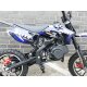 Pocketbike Dirtbike Pocket Cross 49cc Kinder Cross Crossbike KXD 708 Blau