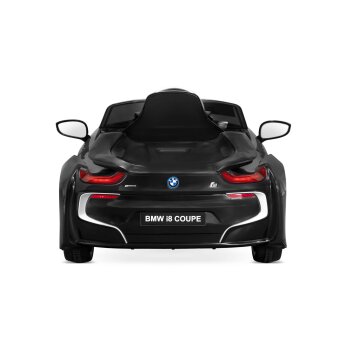 Kinder Elektro Auto BMW i8 Kinderauto Elektrofahrzeug Elektroauto in Schwarz 12V