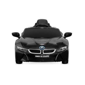 Kinder Elektro Auto BMW i8 Kinderauto Elektrofahrzeug Elektroauto in Schwarz 12V