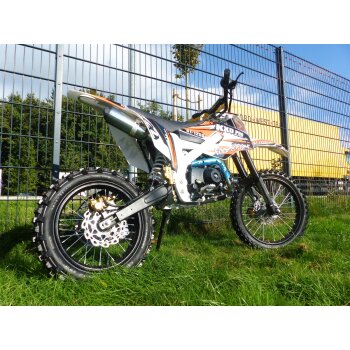 125ccm Dirtbike Pitbike KXD 612 4Takt Automatik 17/14 Enduro Cross Motorrad