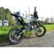 140ccm Dirtbike Cross Bike Pitbike KXD 609 Panther 17/14 Zoll Lichtmaske Grün