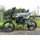 140ccm Dirtbike Cross Bike Pitbike KXD 609 Panther 17/14 Zoll Lichtmaske Grün