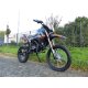 140ccm Dirtbike Cross Bike Pitbike KXD 609 Panther 17/14 Zoll Lichtmaske Orange