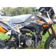 140ccm Dirtbike Cross Bike Pitbike KXD 609 Panther 17/14 Zoll Lichtmaske Orange