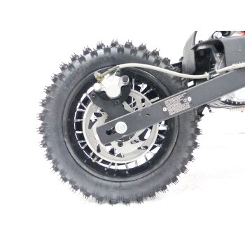 1000 Watt Elektro Dirtbike Cross KXD 707E 48V Pitbike 14/12“ Dirtbike Orange