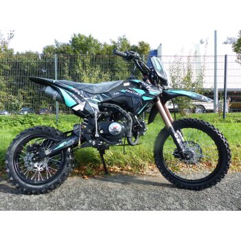 140ccm Dirtbike Cross Bike Pitbike KXD 609 Panther 17/14...