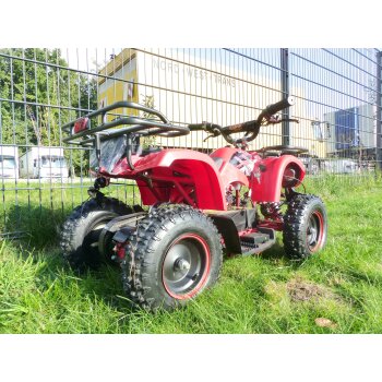 Elektro Kinder Quad 800W 36V Miniquad Mini ATV Pocketquad Kinderquad KXD 7E Orange Vorführfahrzeug