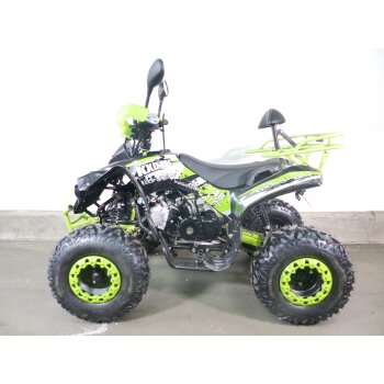 125ccm ATV Quad KXD Kinderquad 008 Pro Lemon Semi-Automatic Digital Tacho 8 Zoll Vorführfahrzeug