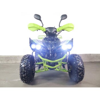 125ccm ATV Quad KXD Kinderquad 008 Pro Lemon Semi-Automatic Digital Tacho 8 Zoll Vorführfahrzeug