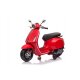 Vespa Sprint Kindermotorrad mit Lizenz Kinderauto Kinderfahrzeug 1x 25W 6V 4Ah