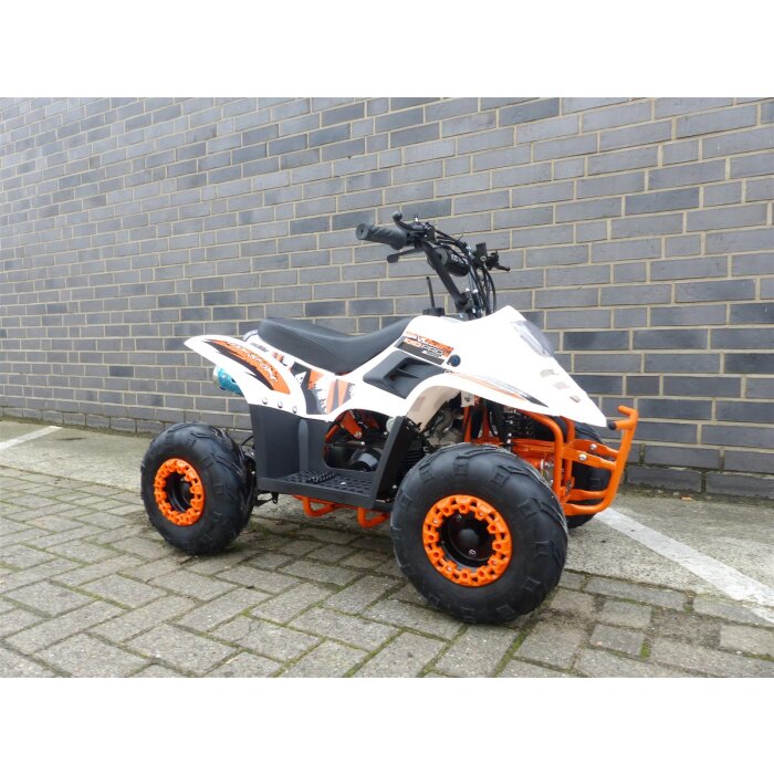 125cc Quad ATV Automatikgetriebe 6 Zoll Kinderquad KXD Kinder Quad ATV001 Orange Kundenretoure