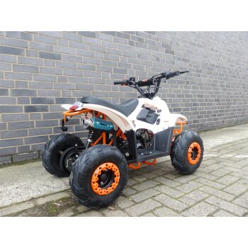 125cc Quad ATV Automatikgetriebe 6 Zoll Kinderquad KXD Kinder Quad ATV001 Orange Kundenretoure