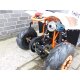 125cc Quad ATV Automatikgetriebe 6 Zoll Kinderquad KXD Kinder Quad ATV001 Orange Kundenretoure