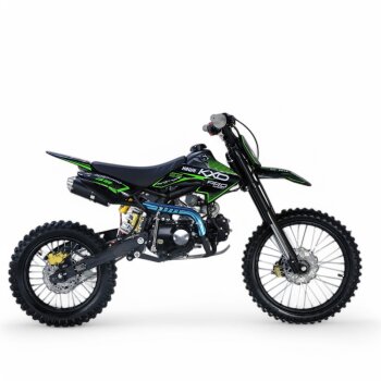 125ccm Dirtbike Cross Bike Pitbike KXD 607S Hawk E+K 4...