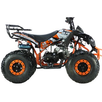 125ccm Quad ATV Kinder Pitbike 4 Takt Motor Quad ATV 8 Zoll KXD ATV 008 Kundenretoure Rot